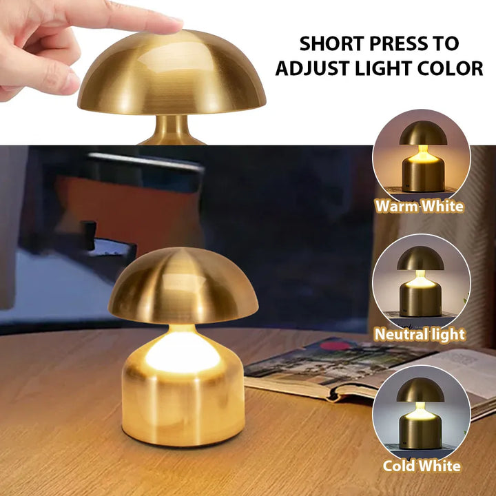 LumoVerde LED table lamp | Rechargeable | 3 color temperatures & touch dimmer | 4W | 5V | Kalsten