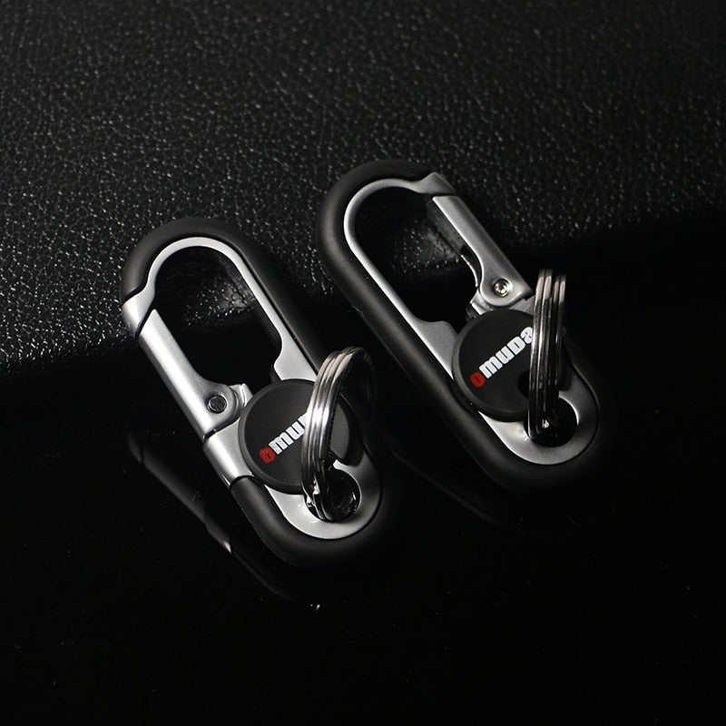 Kalsten | Steel Secure Double Ring Hook Keychain