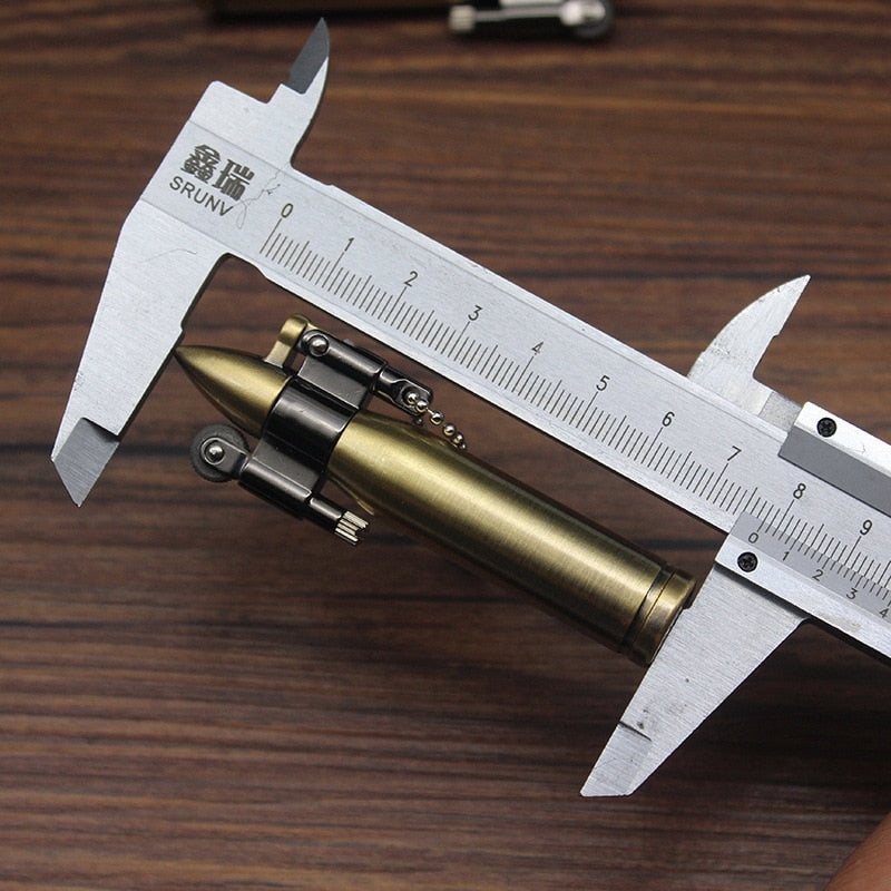 Jet Power Retro Metal Keychain Lighter | Kalsten