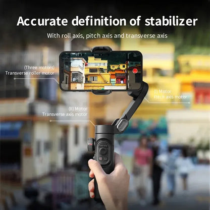 BowLift | 3-Axis Smartphone Gimbal Stabiliser with AI Tracking & Face Detection – Alvion