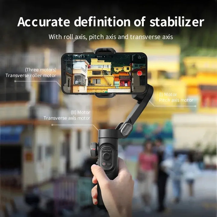 Kalsten | 3-Axis Smartphone Gimbal Stabiliser with AI Tracking & Face Detection – Alvion