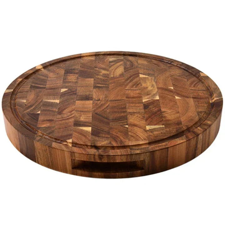 Kalsten | ButcherGrain | Thick round acacia butcher block