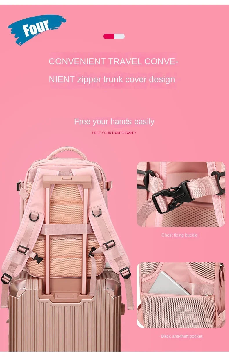 Kalsten | Travel Carry-On Backpack with Shoe Compartment