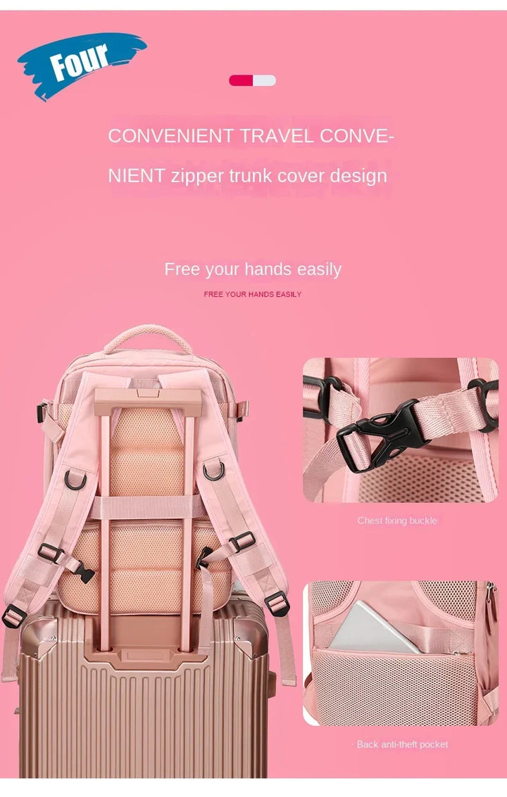 Kalsten | Travel Carry-On Backpack with Shoe Compartment