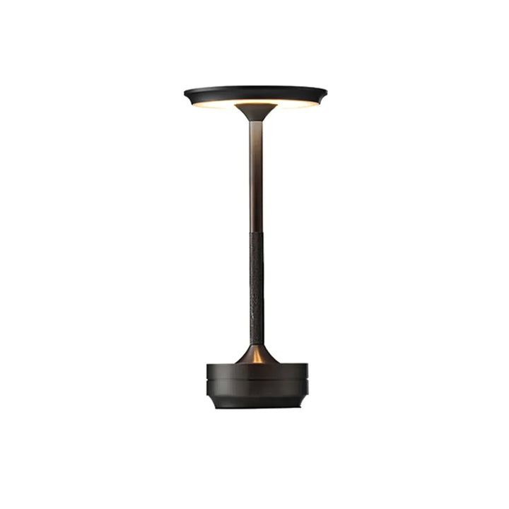 Cordless Rechargeable Modern Aura Table Lamp with Touch Controls | Wireless LED Light for Modern Side Tables and Office Desks | Minimalist Table Lamp | Kalsten