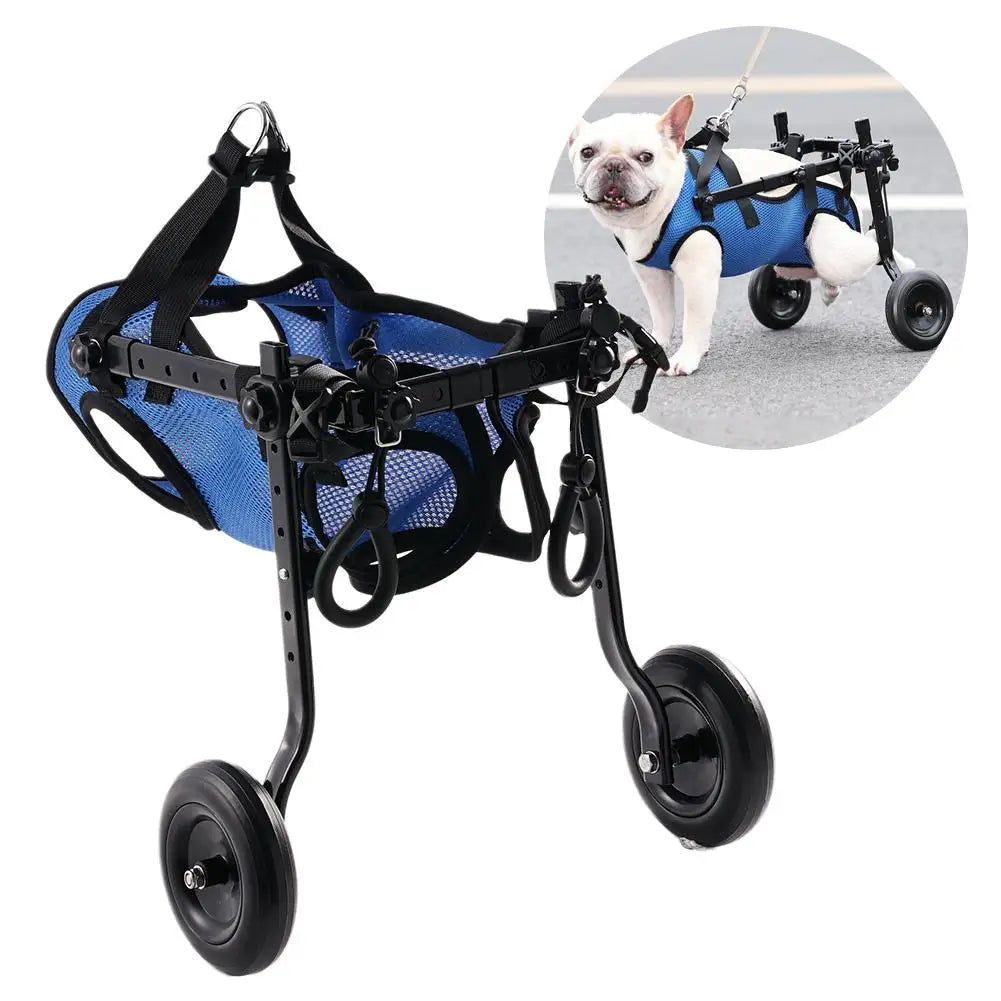Brehn | Vetalino Dog Wheelchair for Small Dogs | Adjustable Rehab Cart | Lightweight & Stable | Mobility Aid for Walking Problems