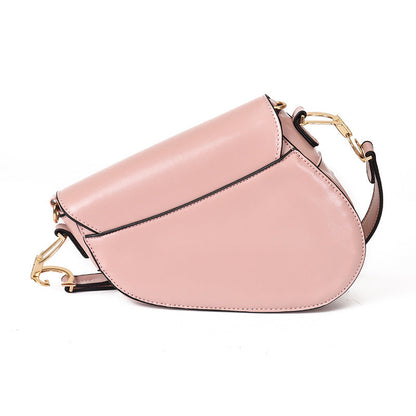 Sandsberg - luxurious women's shoulder bag - exclusive PU leather saddle bag