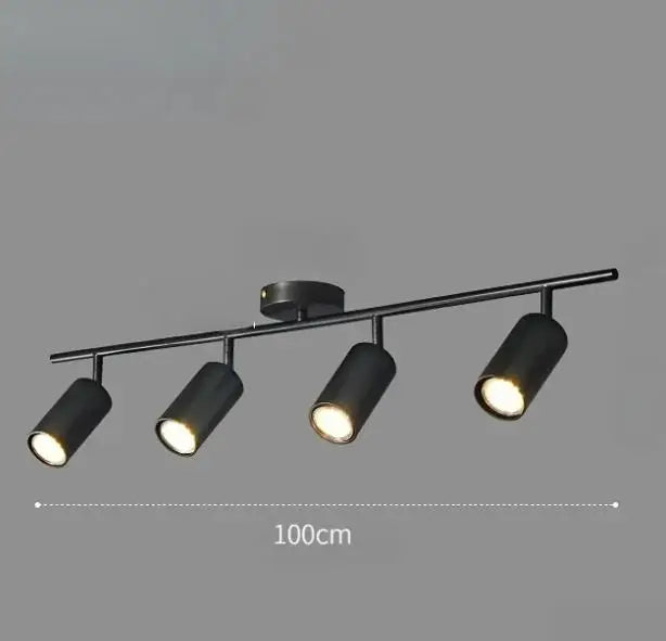 Modern Gold Spotlight Ceiling Light – Nordic Minimalist E27 LED Fixture for Living Room, Bedroom, and Kitchen | Kalsten