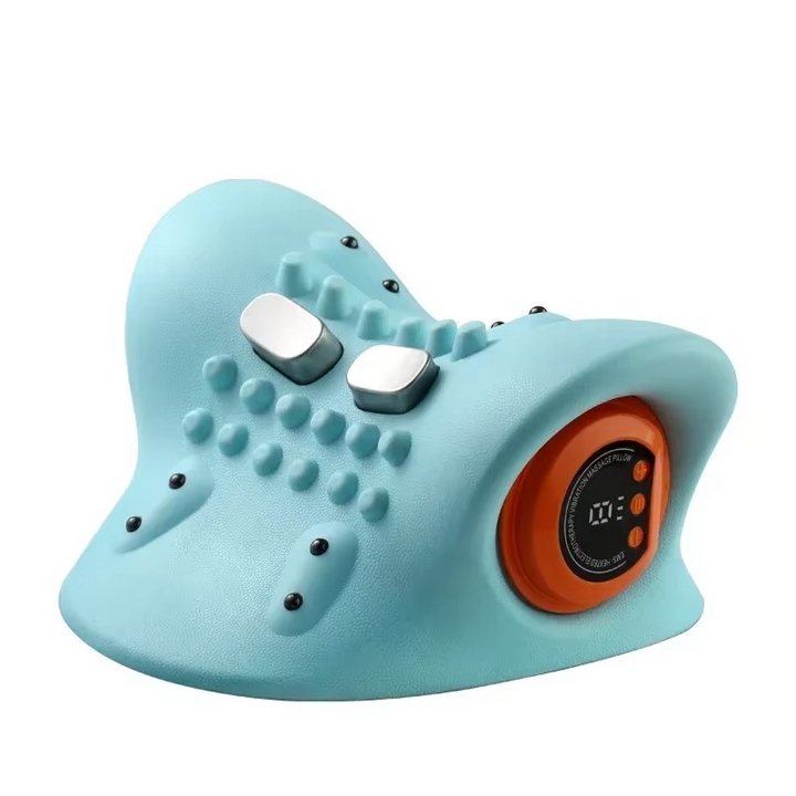 Smart Heated Neck Massager with Pulse Therapy