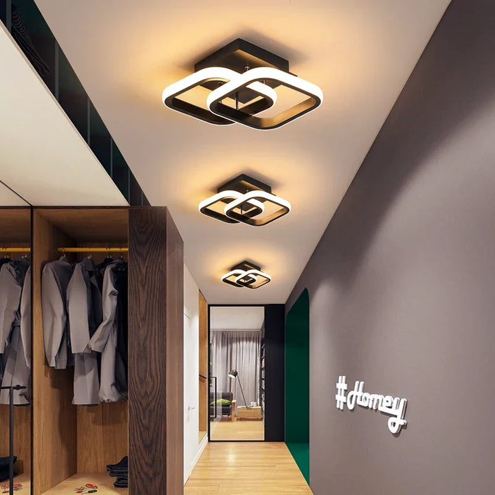 IRALAN Ceiling Chandelier LED Corridor Ceiling Lamp for Kitchen Bedroom Living Balcony Aisle Lamp Home Decor Foyer Track Lights | Kalsten