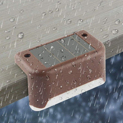 Skanto | Solar Step Light - Waterproof LED Outdoor Lighting for Paths, Decks, and Stairs - Solar Powered Garden Light