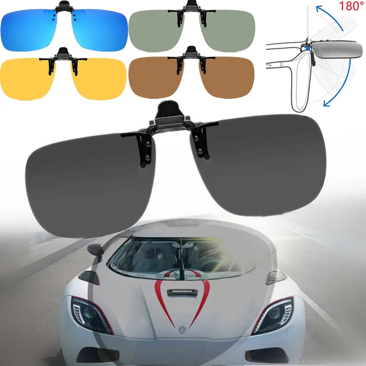Polarized Clip-On Sunglasses Vintage | Kalsten