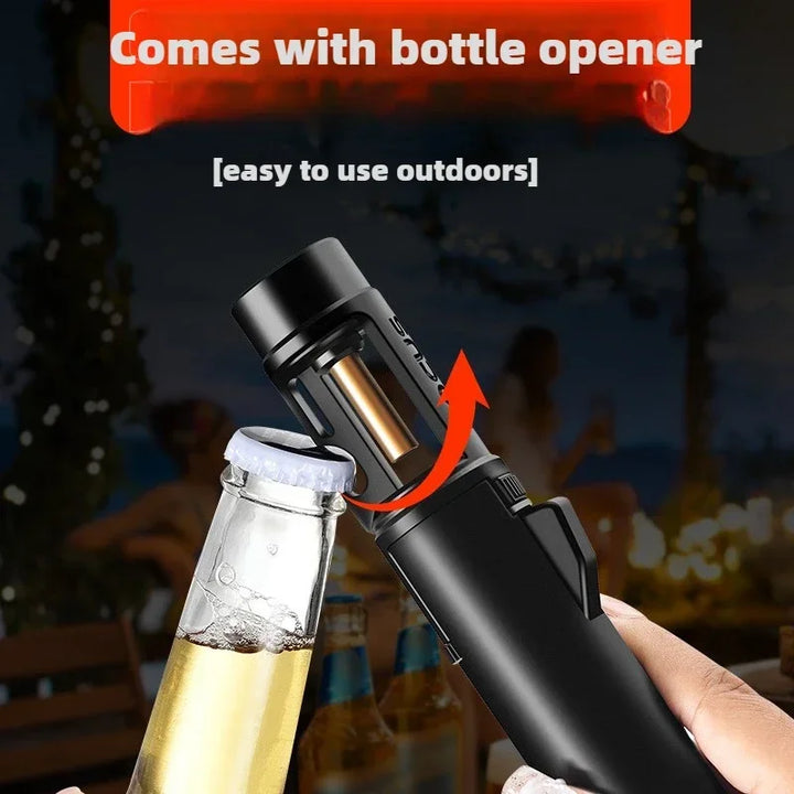 Multi-Use Bottle Opener Windproof Jet Torch Lighter | Kalsten
