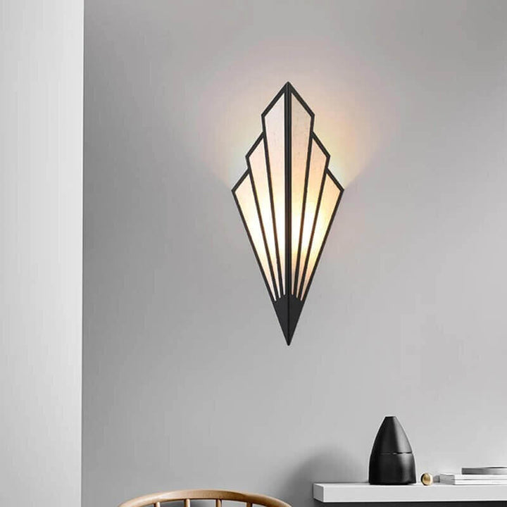 Fan-shaped Art Deco Wall Light | Kalsten