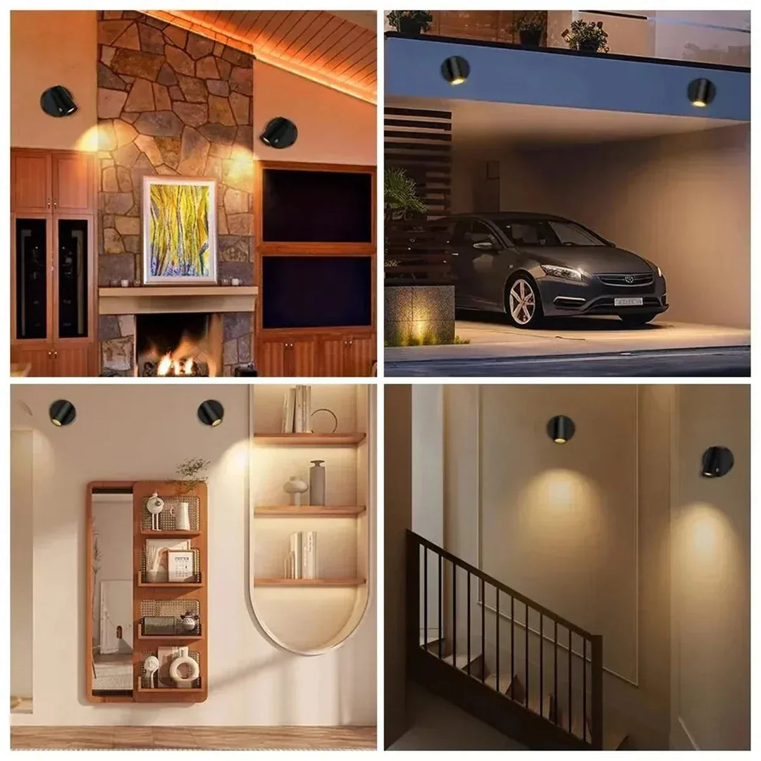 Magnetic Wireless LED Rechargeable Wall Spot Light | Kalsten