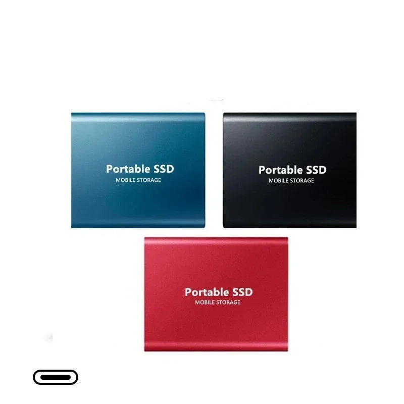 Kalsten | Speedora Ultra External SSD | USB 3.1 Type-C | Up to 1000 MB/s | 128 GB | Compact & Shockproof