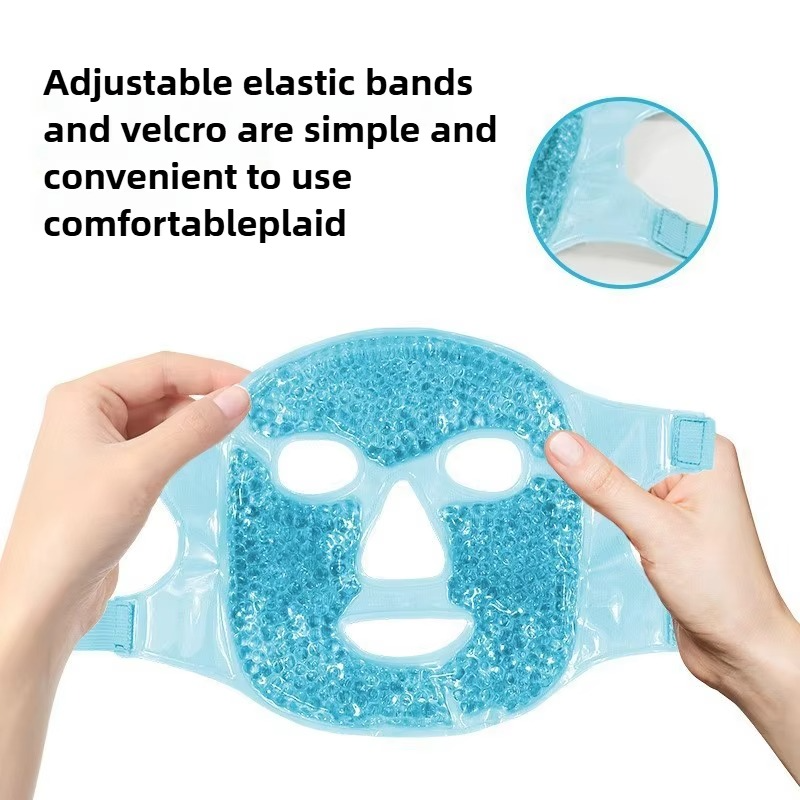 Kalsten | Cold and Hot Therapy Full Face Gel Bead Mask with Eye Compress