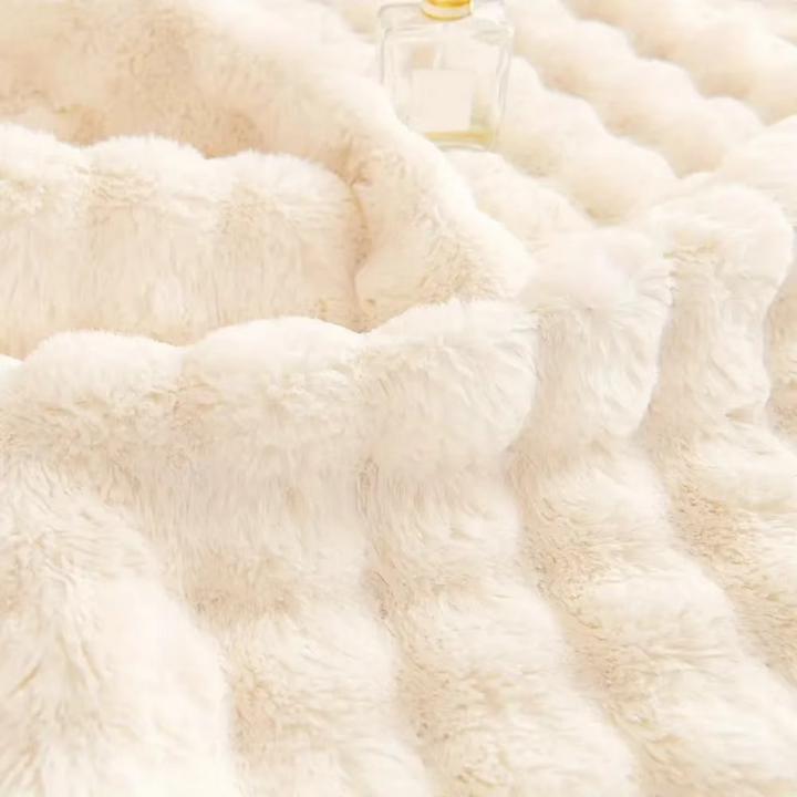 Plush Faux Fur Sofa Cover