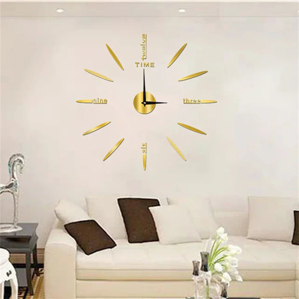 Kalsten | New large unique style acrylic wall clock