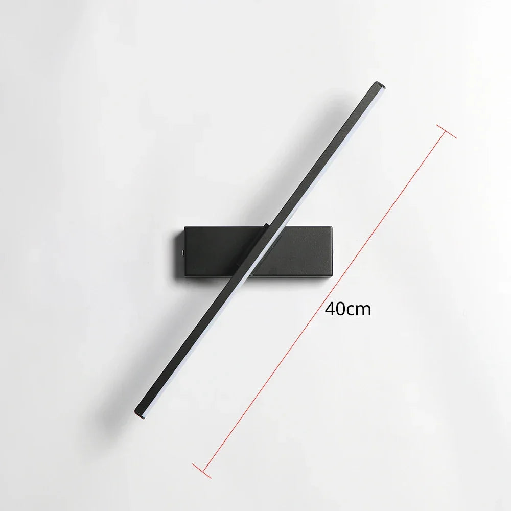 Brehn | AuroLite Adjustable LED Wall Light | 330° Swivel | Modern Design for Bedroom & Living Room | Aluminum