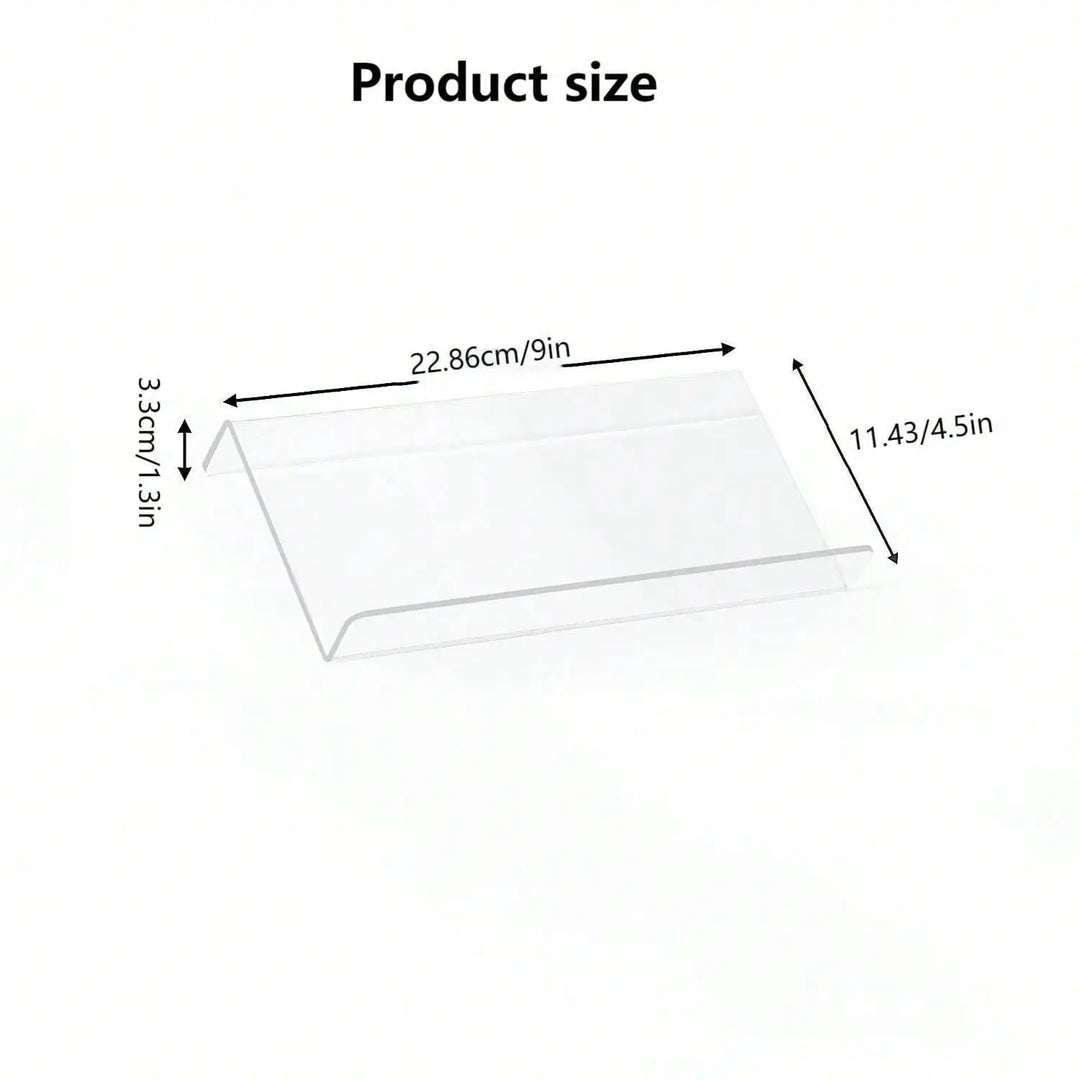 Spice drawer organizer made of acrylic | 2 levels, angled & stackable | Kalsten