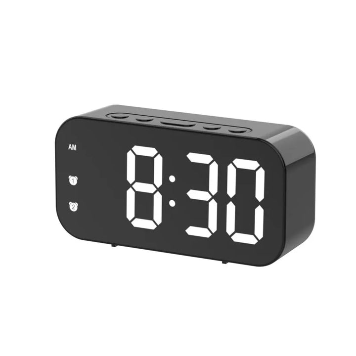 Modern LED alarm clock with temperature display and dual alarm function – Perfect for bedroom, office, and as stylish nightstand decoration | Kalsten