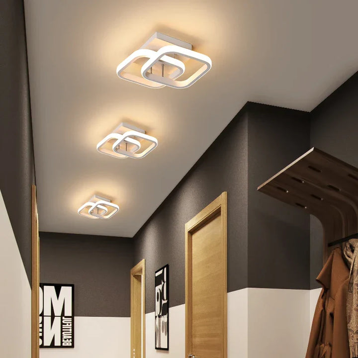 IRALAN Ceiling Chandelier LED Corridor Ceiling Lamp for Kitchen Bedroom Living Balcony Aisle Lamp Home Decor Foyer Track Lights | Kalsten