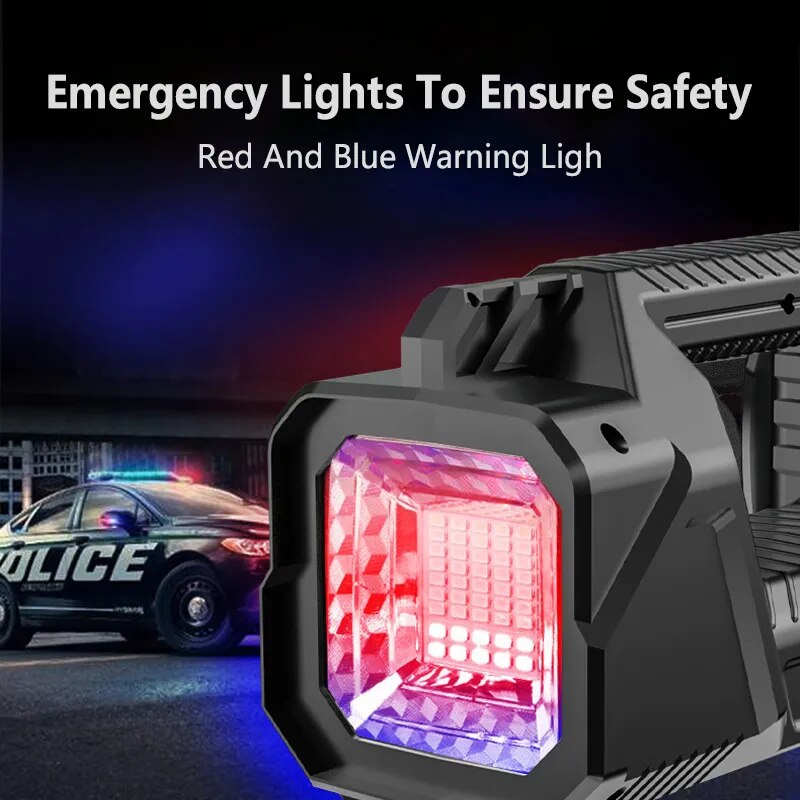 Solar High-Power Multifunctional Flashlight | Kalsten