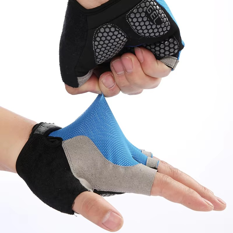 Kalsten | Breathable Anti Slip Shock Absorbing Half Finger Cycling Gloves