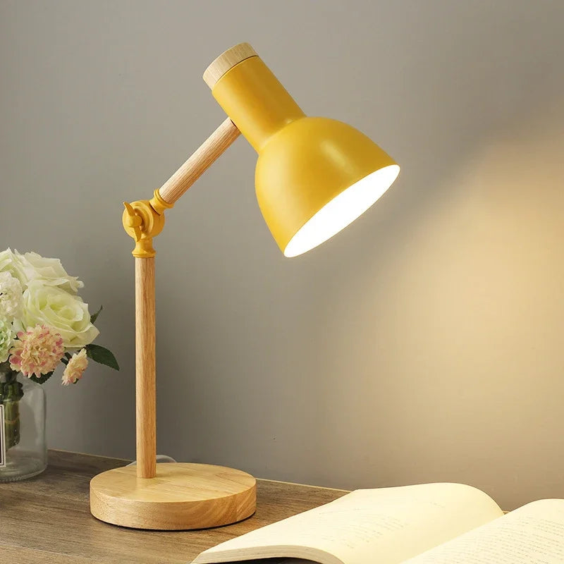 Kalsten | Wooden Adjustable Table Lamp | Nordic Lighting