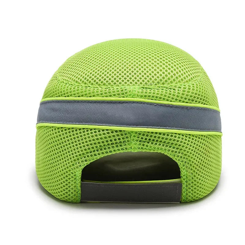 BowLift | Red Safety Bump Cap - Helmet with hard ABS inner core for head protection at home, work, and factory