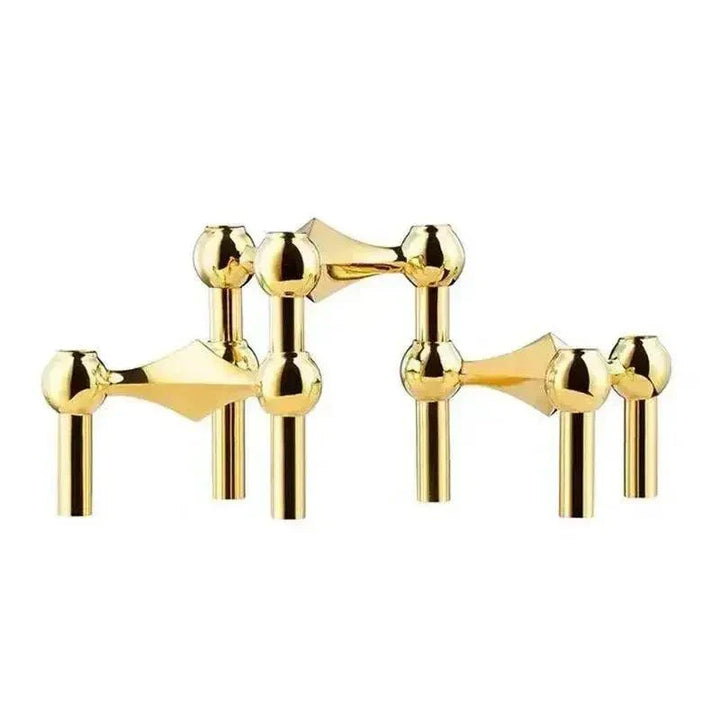 Modern Metal Candle Holder – Nordic Style