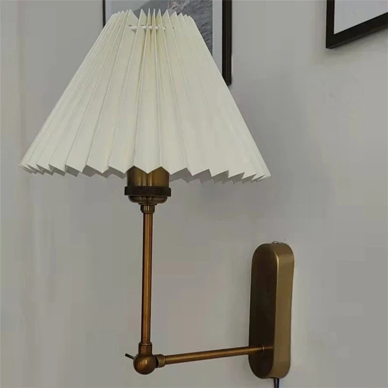 Modern Rotatable Wall Lamp – LED Origami Lampshade for Bedroom, Living Room, and Bathroom Decoration | Kalsten