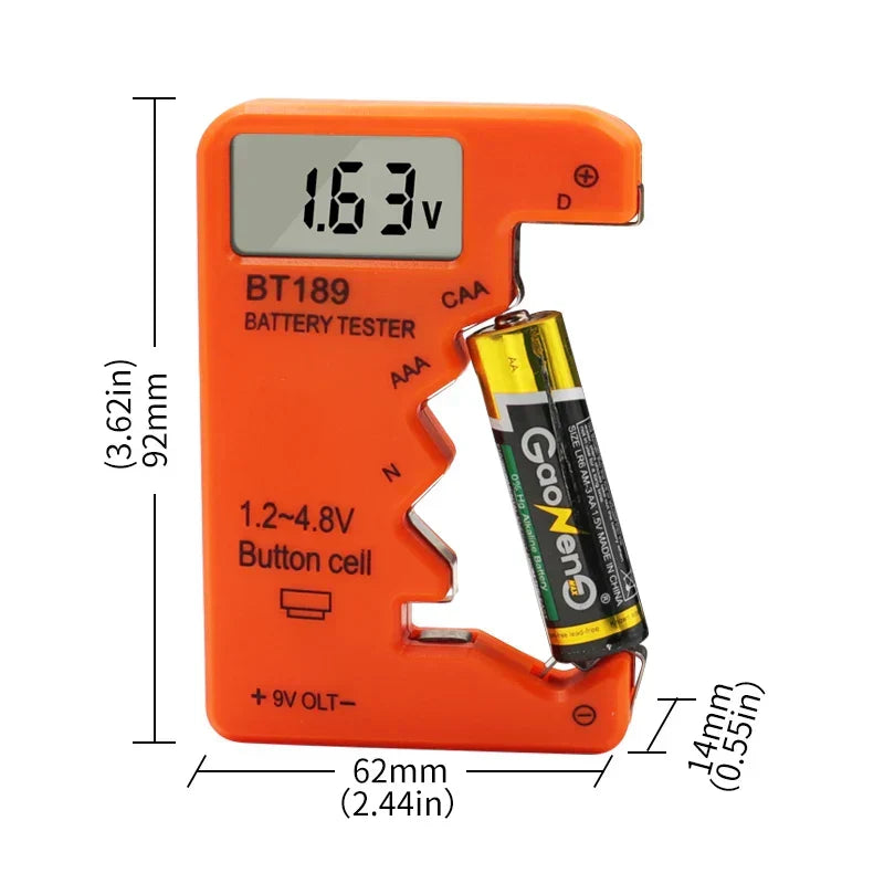 Power Scan LCD Display Battery Tester | Kalsten