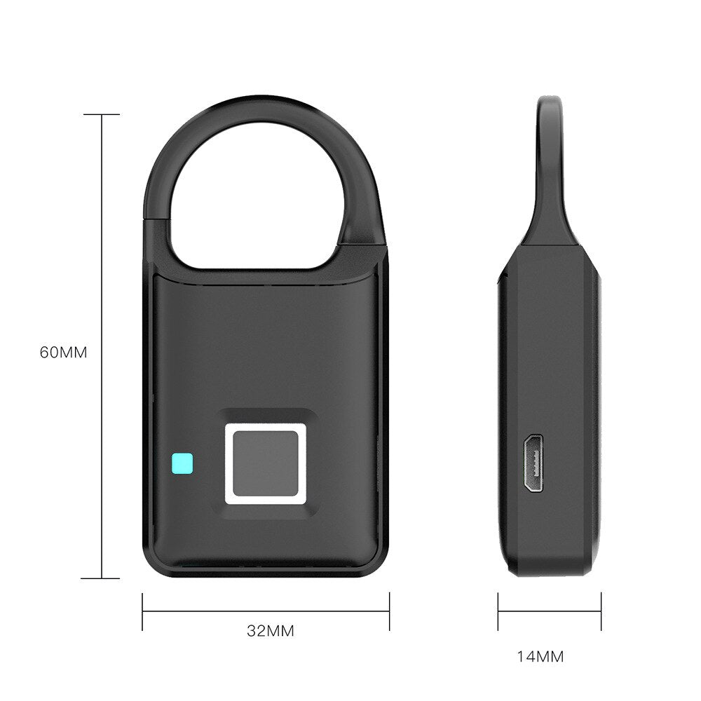Touch Guard Smart Fingerprint Waterproof Secure Lock | Kalsten
