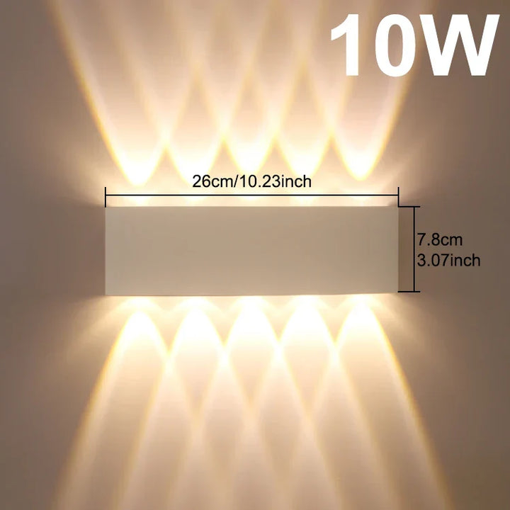 Modern LED Outdoor Wall Light – Waterproof Porch and Balcony Wall Lamp for Home Garden, IP55 Rated | Kalsten