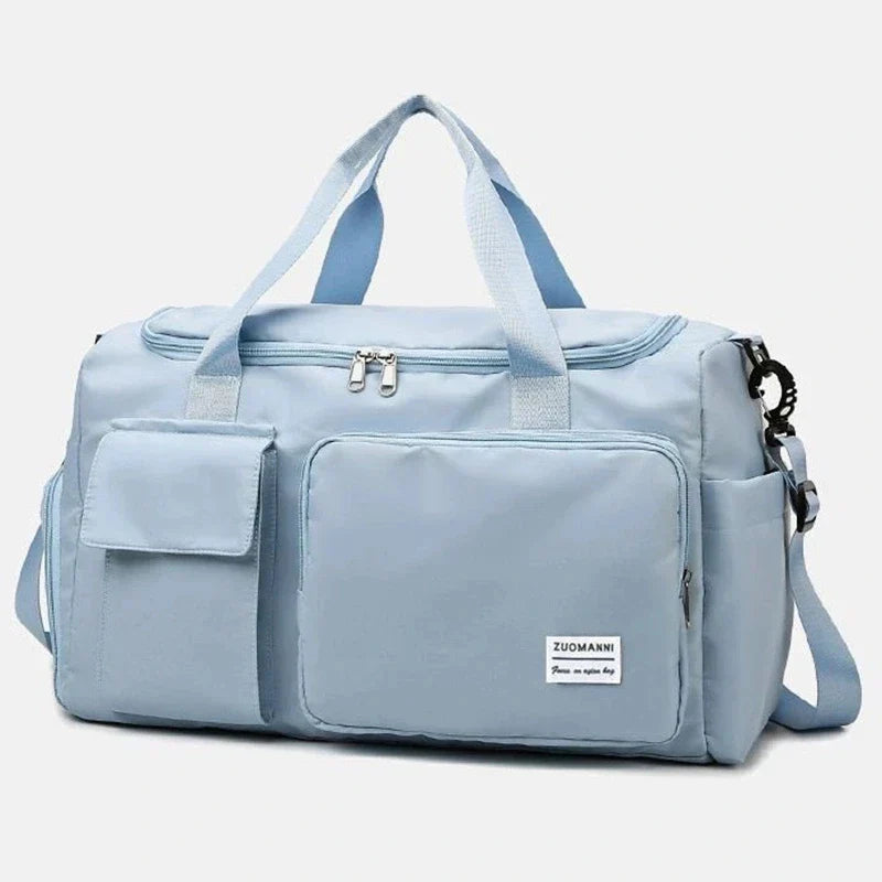 Kalsten | Viontera Travel Bag Women | 35L Weekender with Shoe Compartment | Water Resistant & Flight Approved | Sport & Fitness Bag
