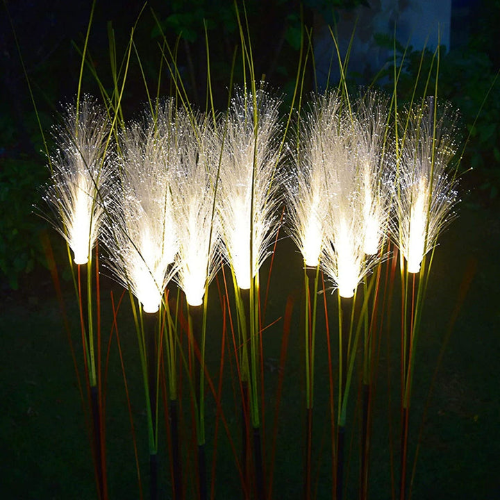 Solar Reed Waterproof Fiber Patio Lights | Kalsten
