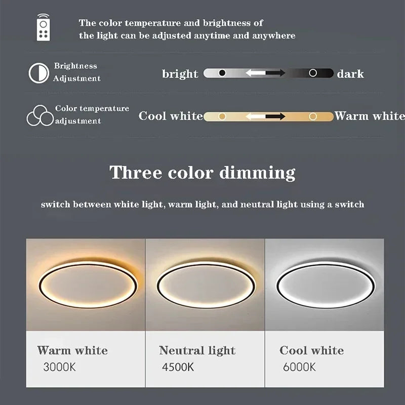 Modern LED Ceiling Light Home Decor | Kalsten