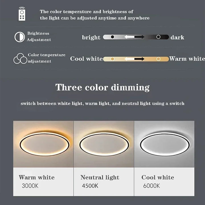 Modern LED Ceiling Light Home Decor | Kalsten