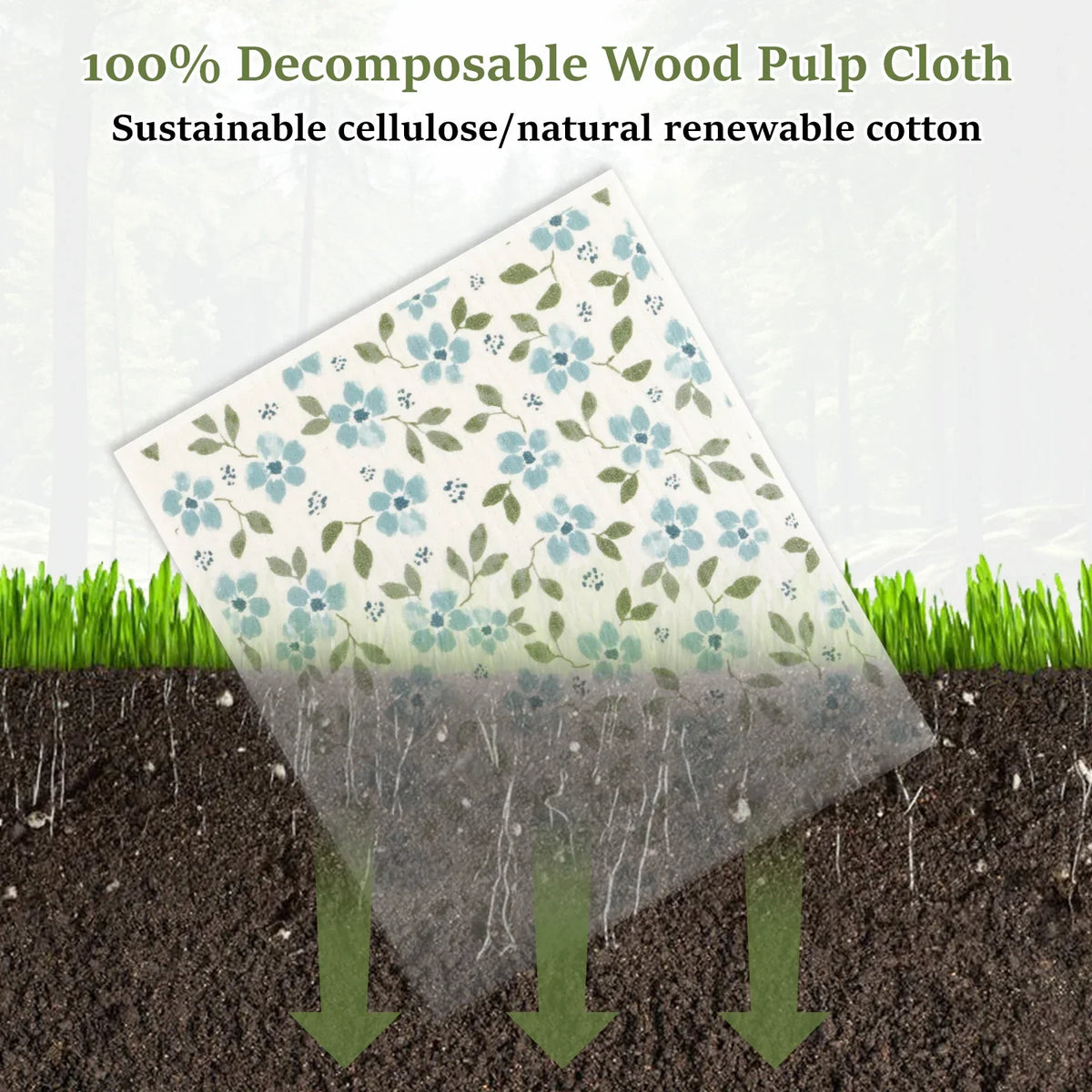 BowLift | Quick Absorbing Reusable Cleaning Cloth