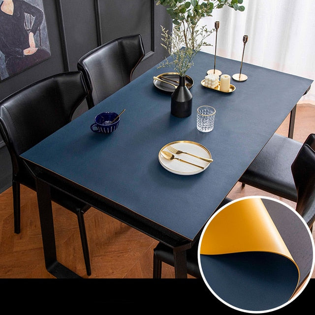 Kalsten | Nordic Minimalist Leather Waterproof Table Protector Mat