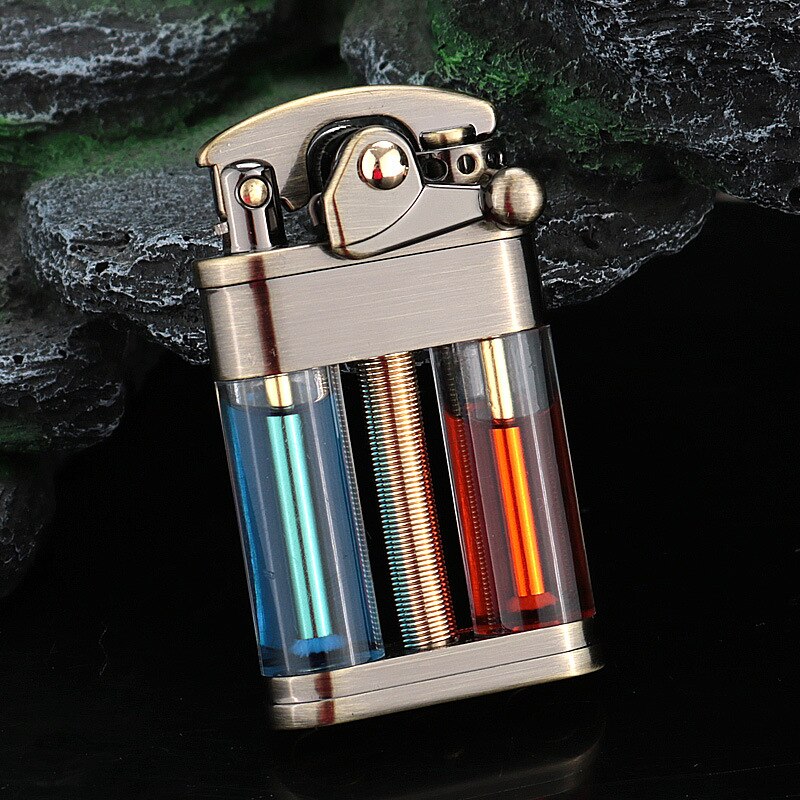 Elegant Retro Slim Metal Lighter | Kalsten