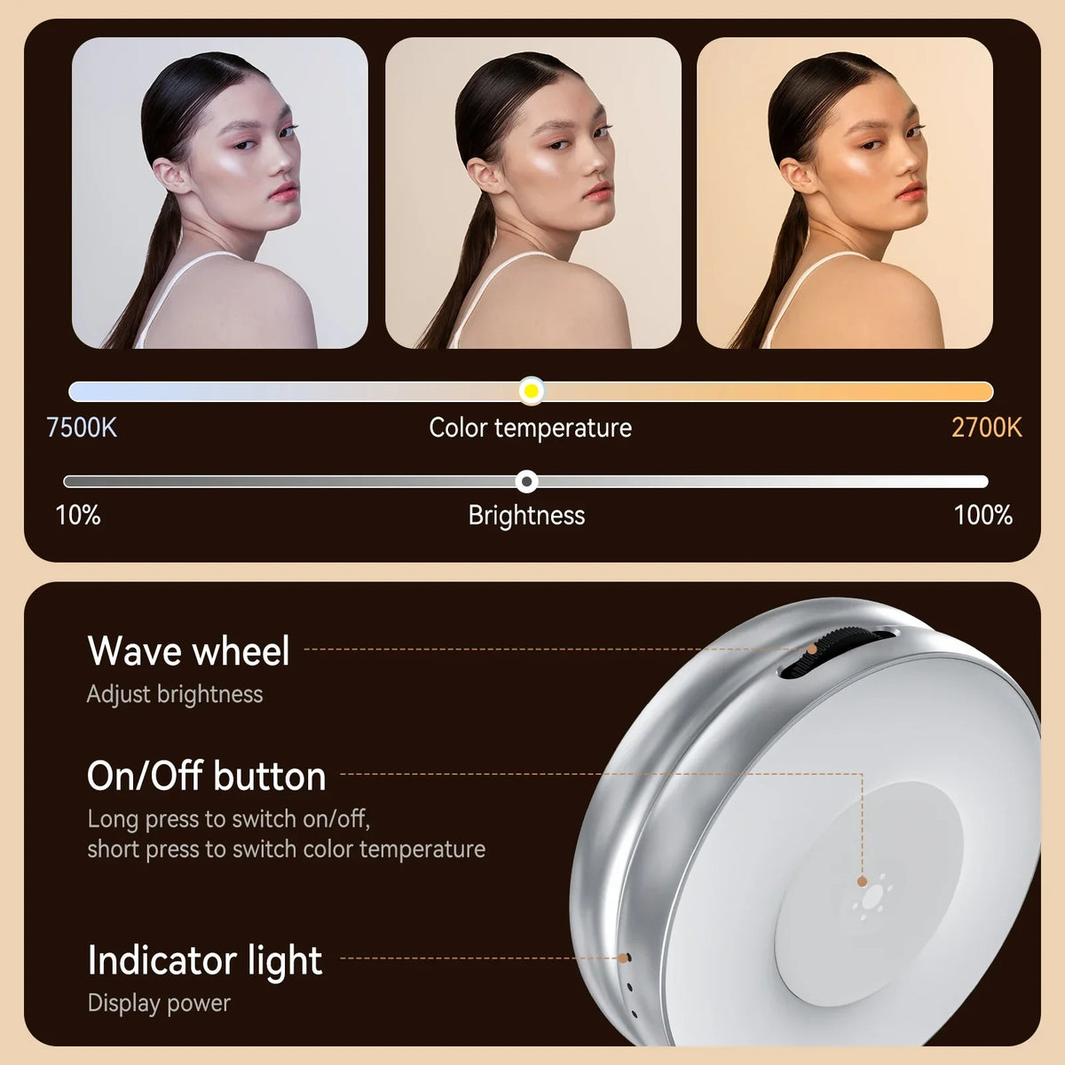 BowLift | Magsafe Adjustable Selfie Fill Light