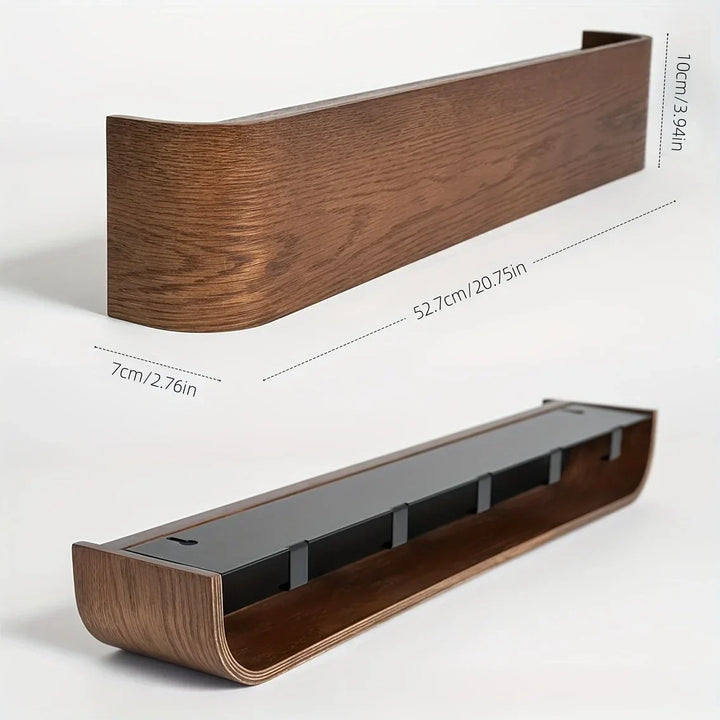 NordicHide Rack Wall wardrobe with shelf & hidden hooks Kalsten
