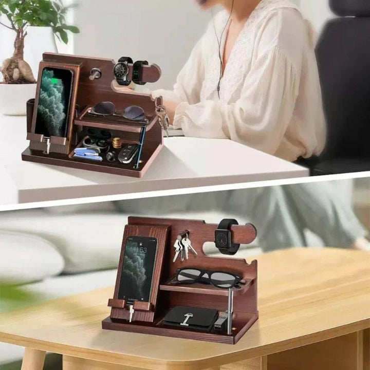 Nightstand Phone Dock Organizer