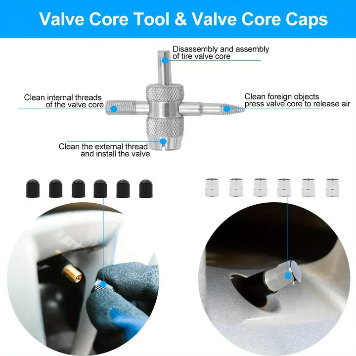 Tire Repair Kit Car Motorcycle | Kalsten