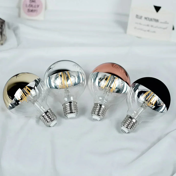 Vintage LED Bulb – Retro Table Lamp with Wooden Base | Kalsten