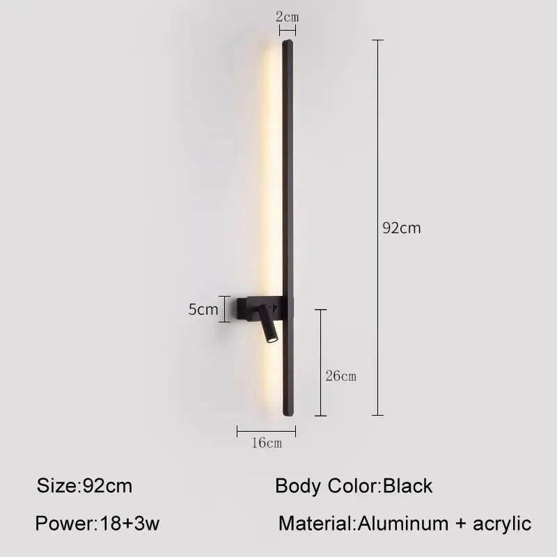 Creative Rotatable LED Wall Lamp - Modern and Versatile Lighting Solution | Kalsten