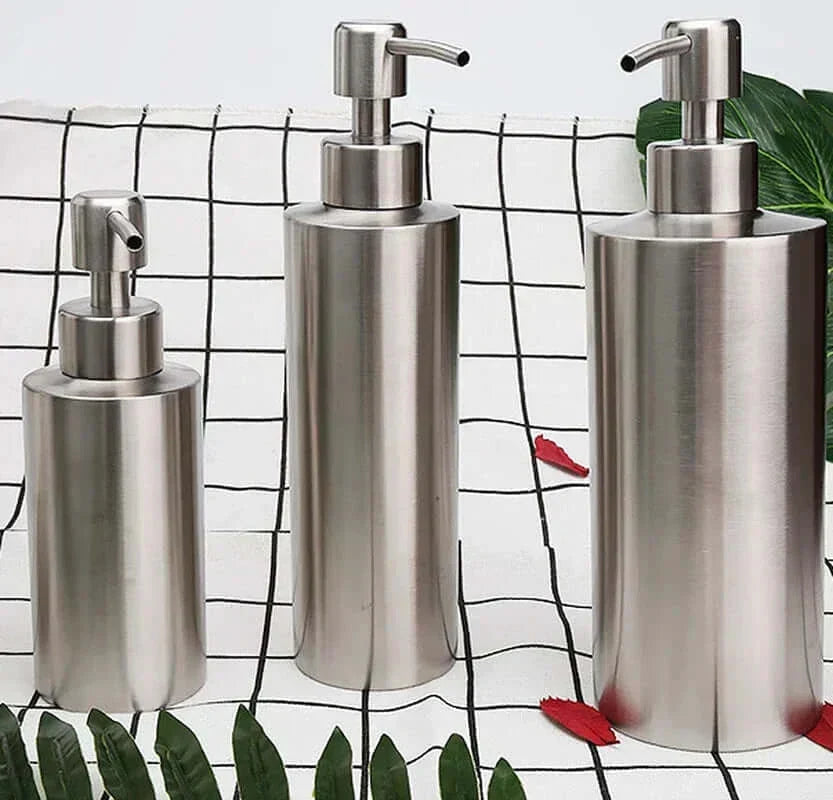 Kalsten | Elegant Stainless Steel Hand Pump Soap Dispenser 250ml/350ml/550ml